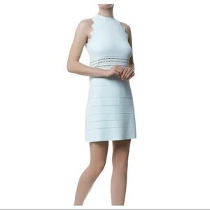 ❤️  TED BAKER PASTEL LIGHT BLUE NATLEAH COCKTAIL DRESS